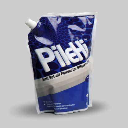 spray powders, anti-setoff, pilehi, uncoated powder