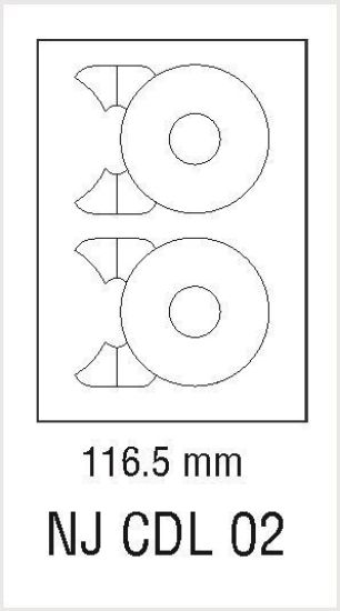 Picture of NovaJet Multipurpose Label CDL 02 - 116.5 WM