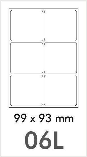 Picture of NovaJet Multipurpose Label HM 06L-99 x 93 WR - MPLHM06L