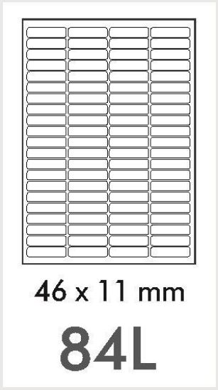 Picture of NovaJet Multipurpose Label HM 84L-46 x 11 WR - MPLHM84L