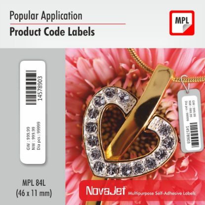 Picture of NovaJet Multipurpose Label HM 84L-46 x 11 WR - MPLHM84L