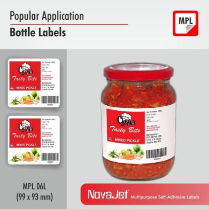 Picture of NovaJet Multipurpose Label 06L-99 x 93 WR - MPL06L