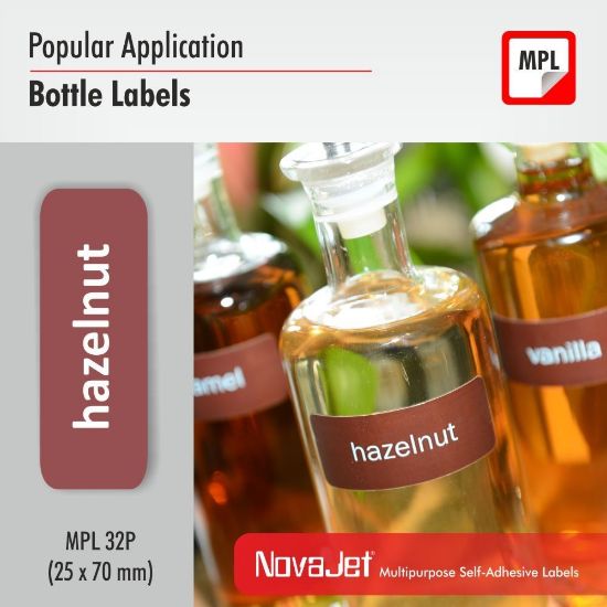 Picture of NovaJet Multipurpose Label 32P-25 x 70 WR - MPL32P