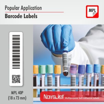 Picture of NovaJet Multipurpose Label 40P-18 x 73 WR - MPL40P