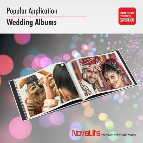 Polyester film, non tear media, album printing, Photo book, double side printable, premium event ticket, calendar , bookmarks, Translucent finish