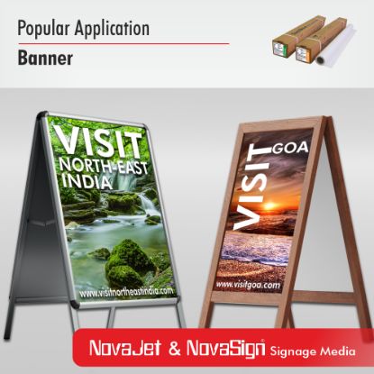 Picture of NovaSign Banner Satin Fabric 210 (SFB 210)