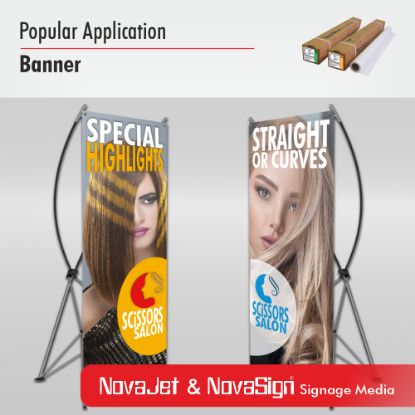 Picture of NovaSign Banner Satin Opaque Blockout PVC 270 (SRB 35311)