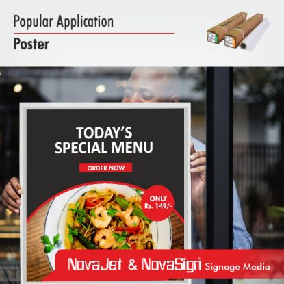 Picture of NovaSign PosterMatte PVC 100 SA (WPM 4213)