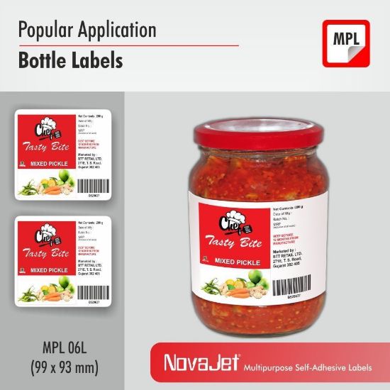 Picture of NovaJet Multipurpose Label Everyday 06L-99 x 93 WR