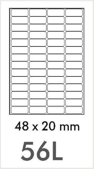 Picture of NovaJet Multipurpose Label Everyday 56L - 48 x 20 WR