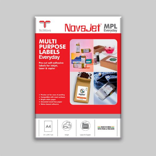 Picture of NovaJet Multipurpose Label Everyday 01P – 210 x 297 WOD