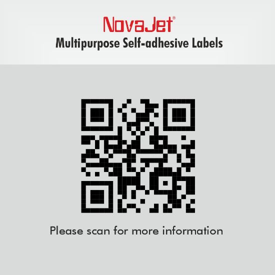 Picture of NovaJet Multipurpose Label 01P - 210x297 WOD - MPL01P